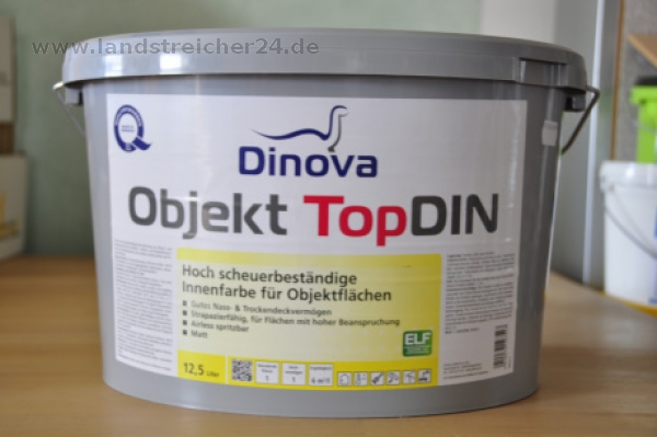 Dinova Objekt Top Din 12,5 Ltr. Weiss (scheuerbeständig)